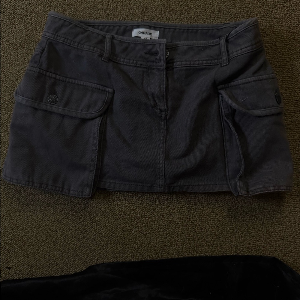 Garage Gray Skorts Casual Cotton Blend